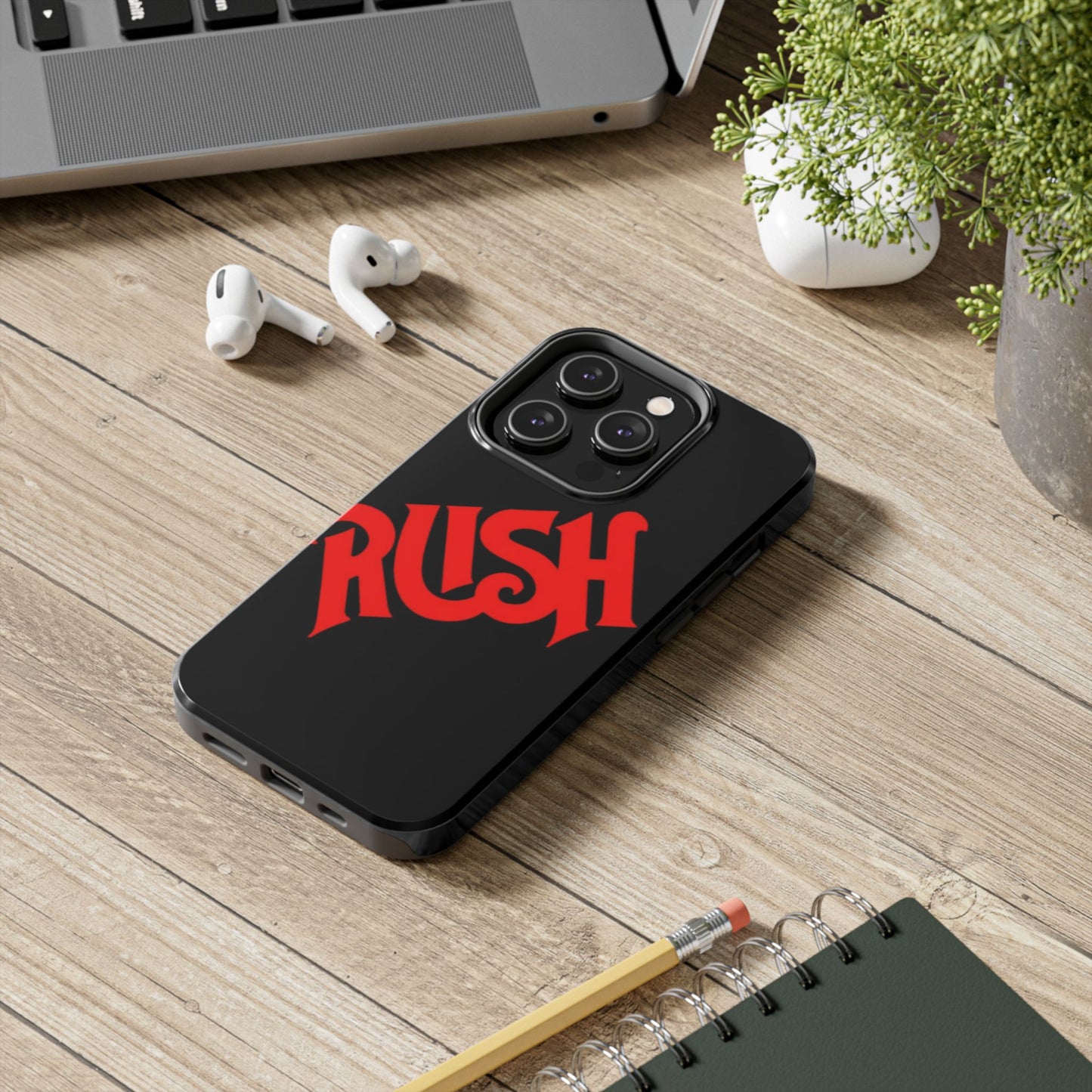 Rush Logo Tough Phone Case - Durable Protection for Music Lovers