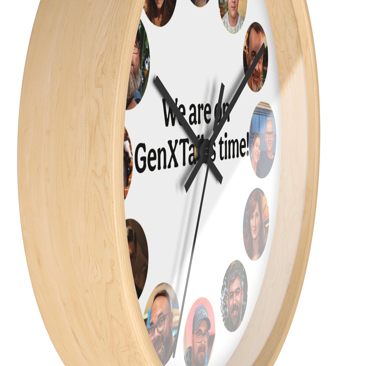We are on GenXtalks! time!- Wall clock