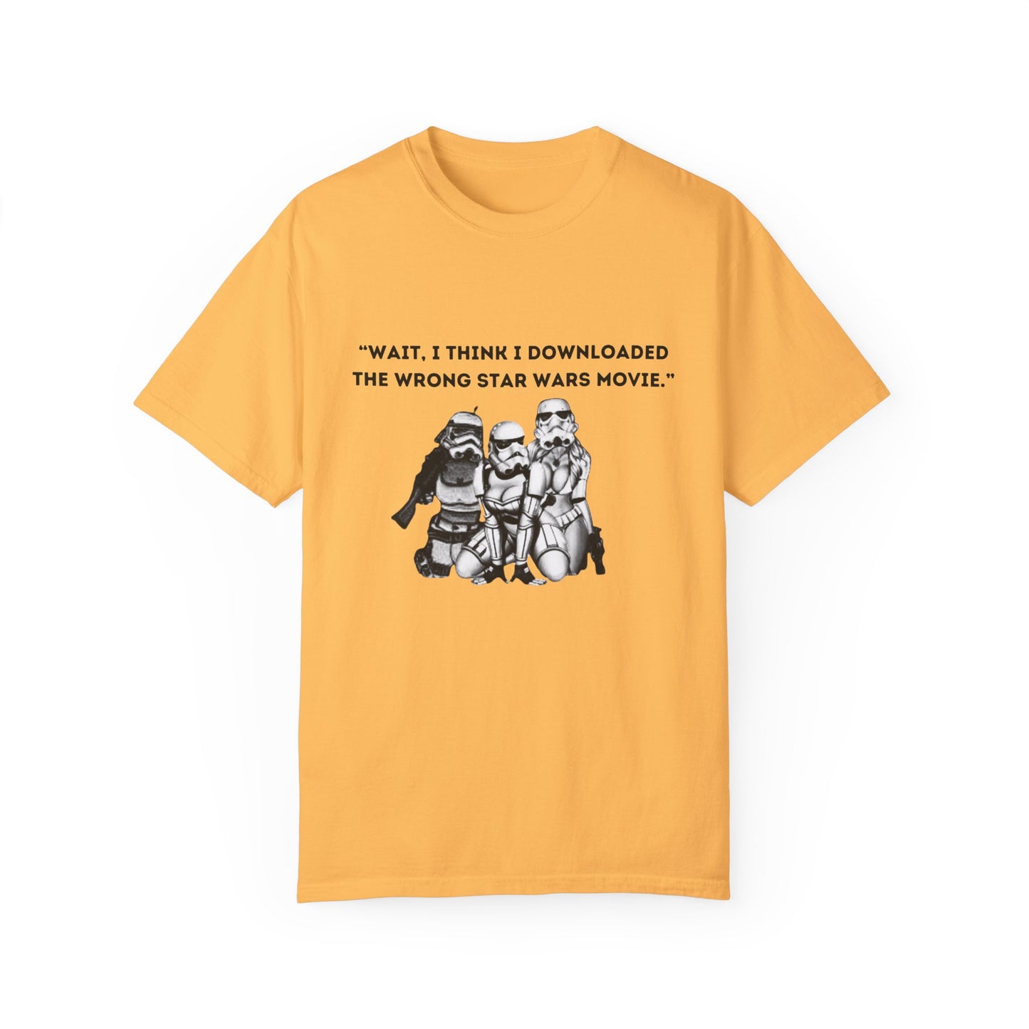 Wrong Star Wars Movie - Unisex Garment-Dyed Tee