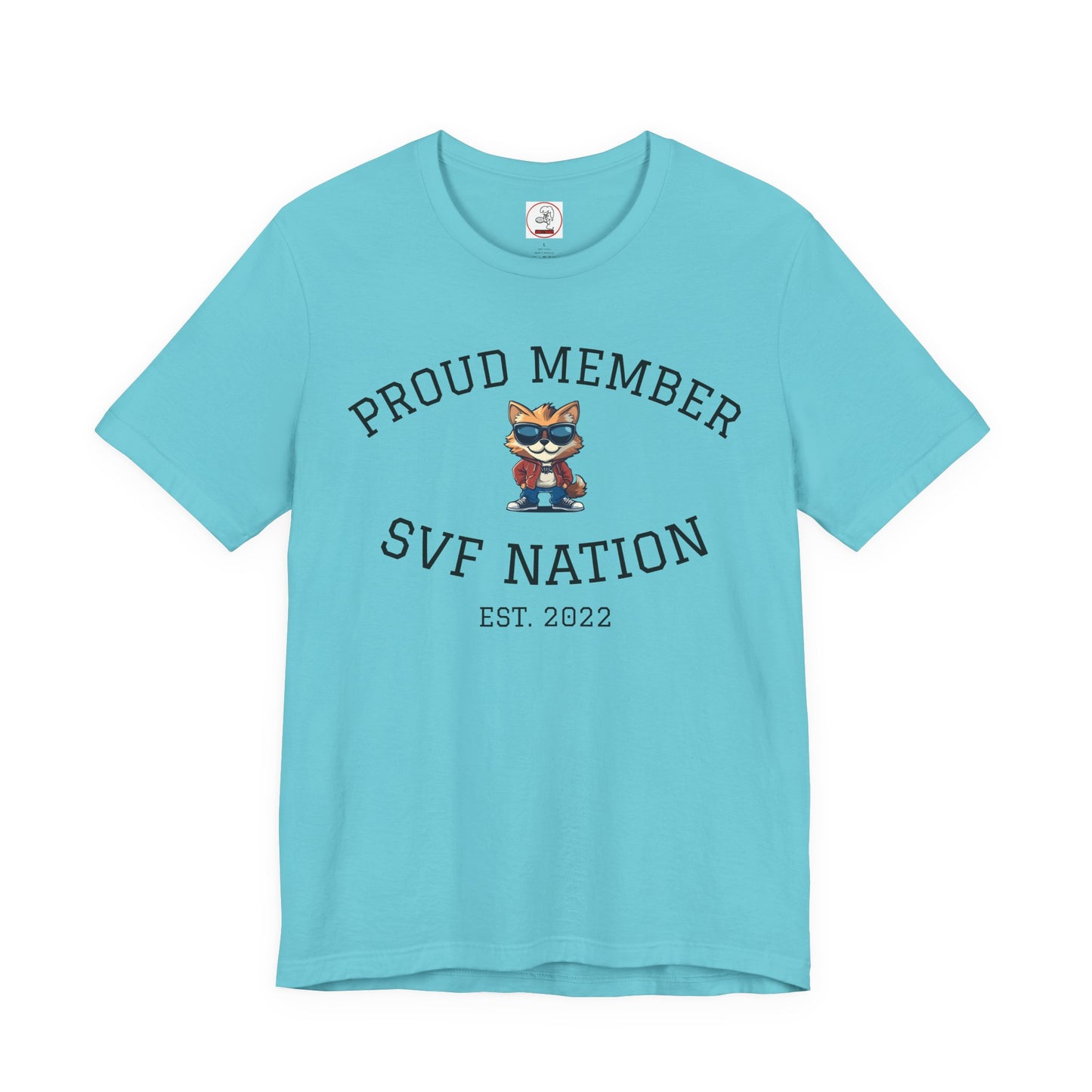 SVF Nation Proud Member Tee - Unisex T-Shirt for Fans, Casual Wear, Birthday Gifts, Team Spirit, Community Love