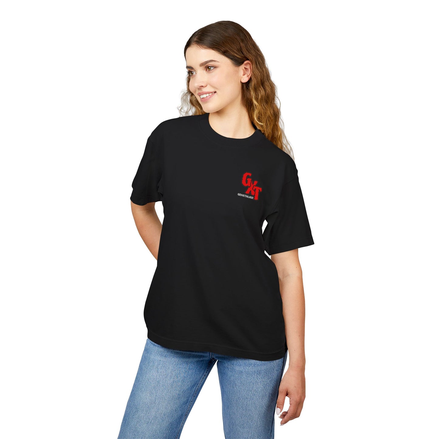 "Get Off The Fucking Lawn"- Heavy Tee - Gray Pride Statement Shirt with Rainbow Design