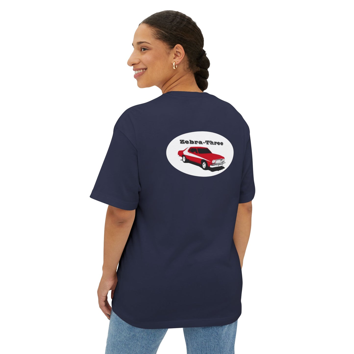 Zebra-Three - (if you know) - Unisex Oversized Boxy Tee - GXT