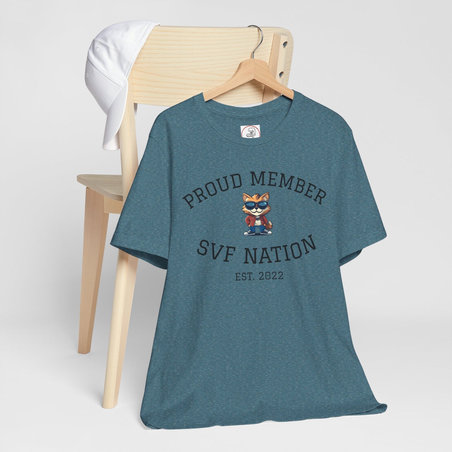 SVF Nation Proud Member Tee - Unisex T-Shirt for Fans, Casual Wear, Birthday Gifts, Team Spirit, Community Love
