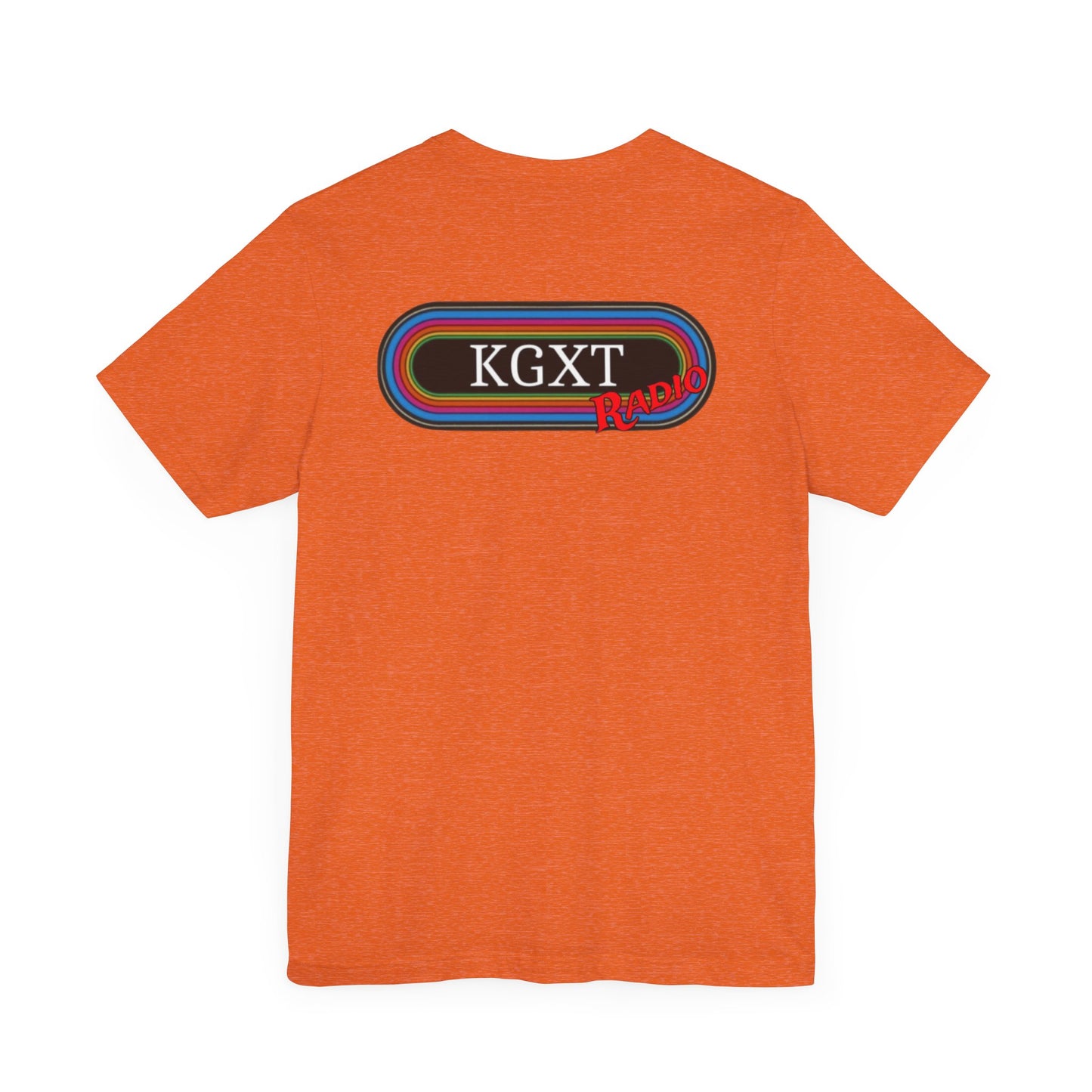 KGXT Radio Center/Back. (front blank) Old school style