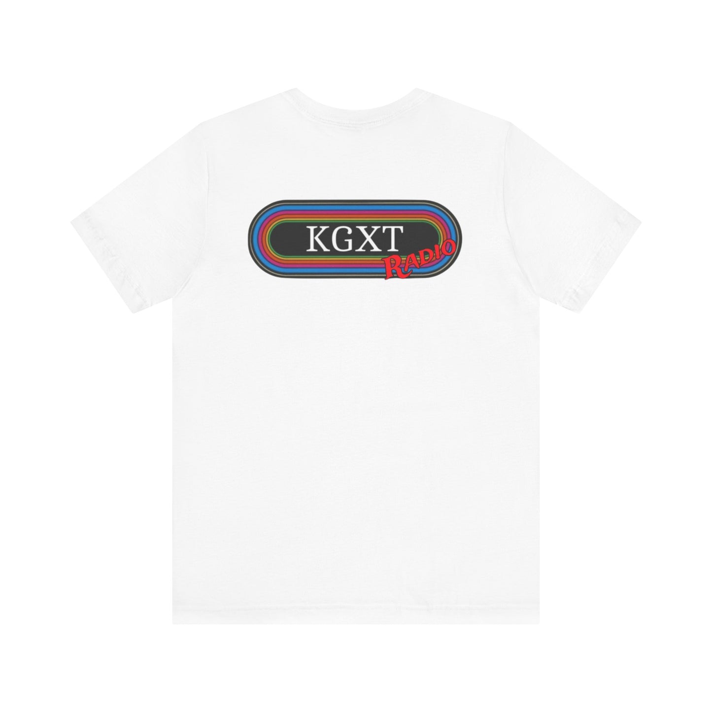 KGXT Radio Center/Back. (front blank) Old school style