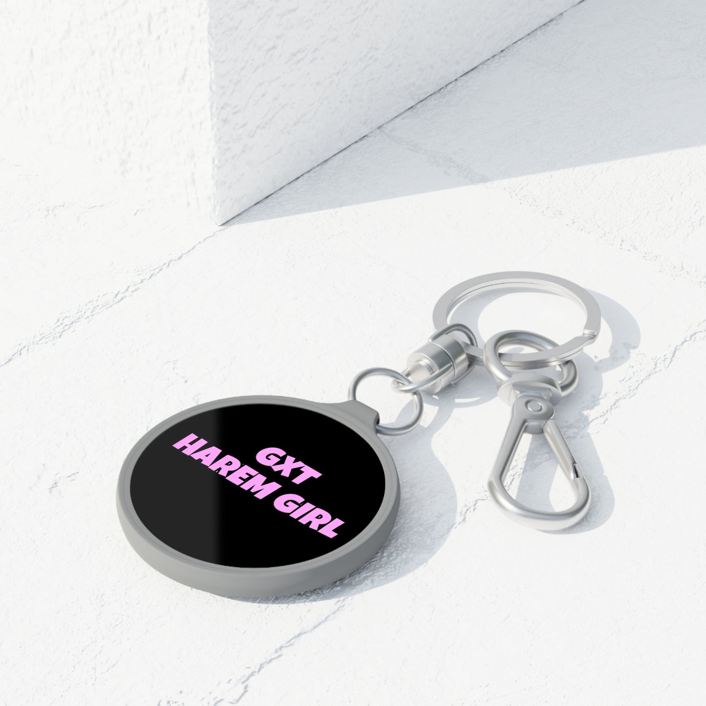 Harem Girl-Keyring Tag- (black)