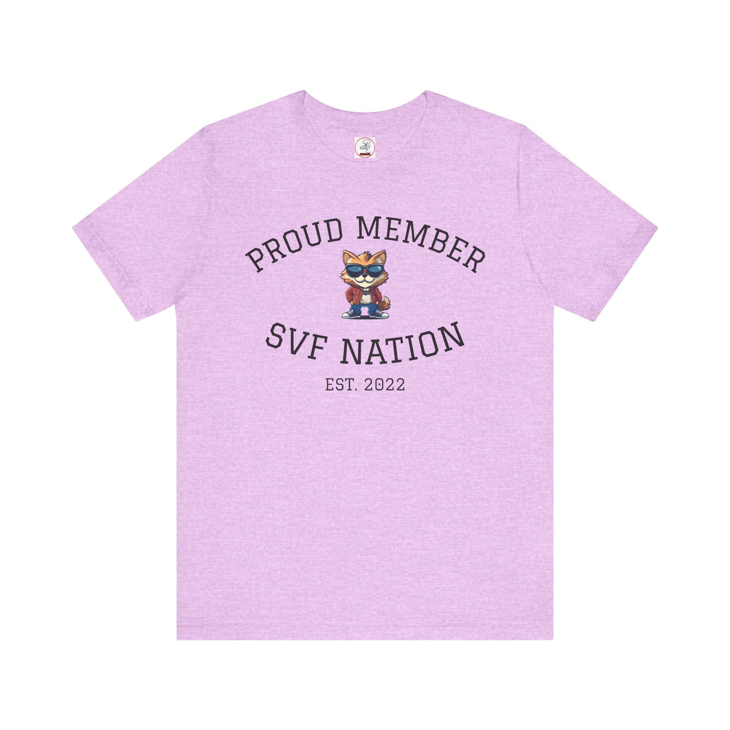 SVF Nation Proud Member Tee - Unisex T-Shirt for Fans, Casual Wear, Birthday Gifts, Team Spirit, Community Love