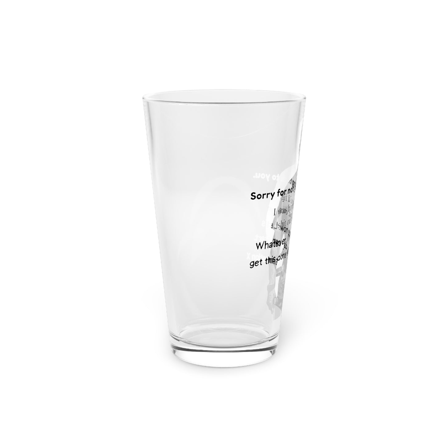 Generation X has arrived - Pint Glass for Beer Lovers - 1