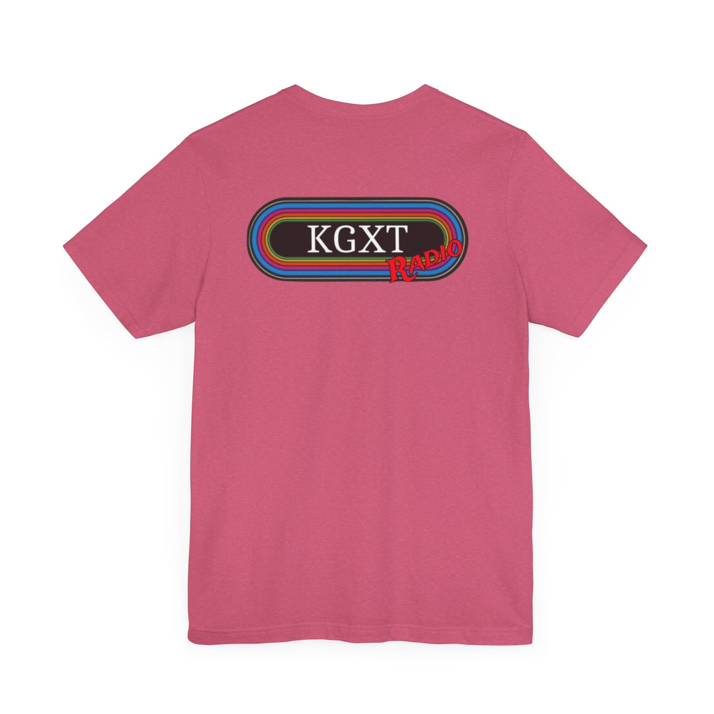 KGXT Radio Center/Back. (front blank) Old school style