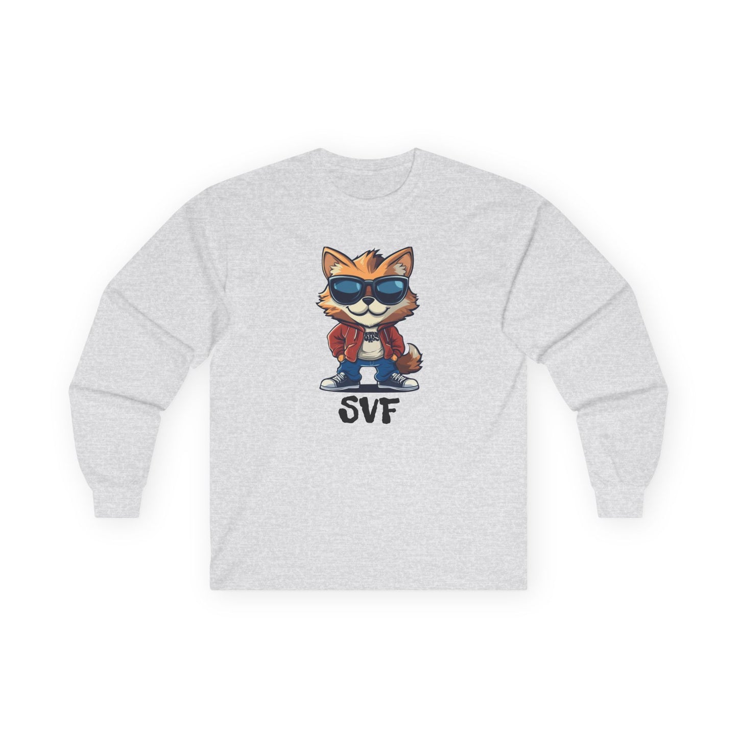 SUN VALLEY FOX Graphic Long Sleeve Tee, Retro Fox Shirt, Sun Valley Fox Nation, Cozy Everyday Wear