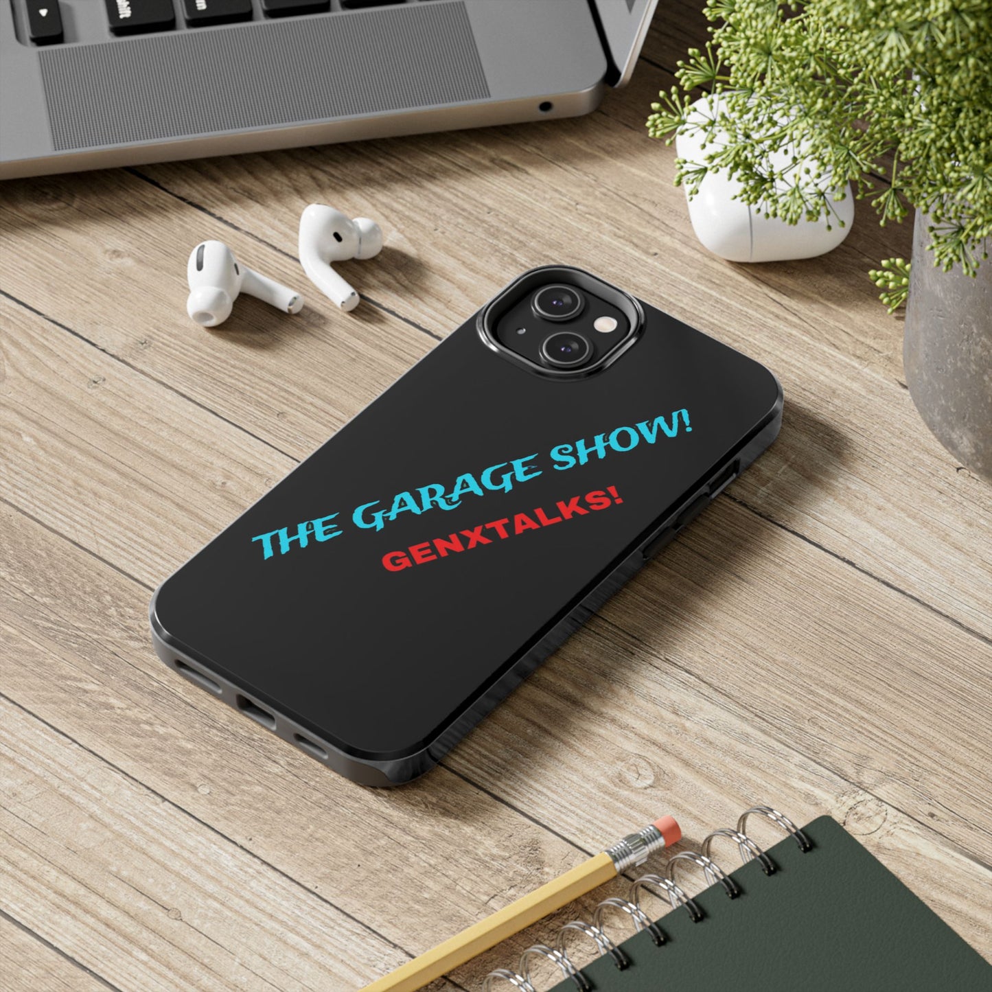 The Garage Show! Topugh Phone case Black edition!