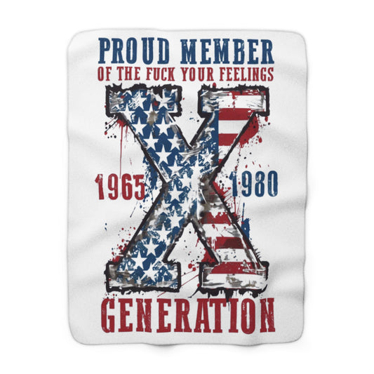 GenX Sherpa Fleece Blanket