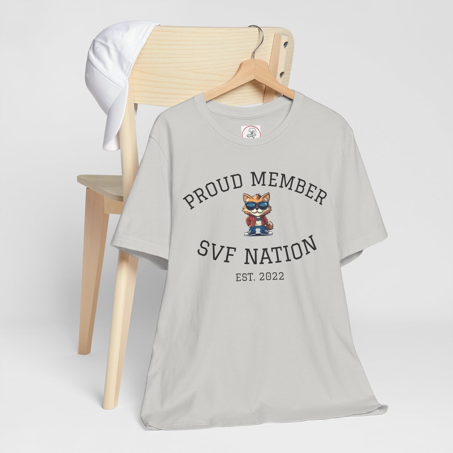 SVF Nation Proud Member Tee - Unisex T-Shirt for Fans, Casual Wear, Birthday Gifts, Team Spirit, Community Love