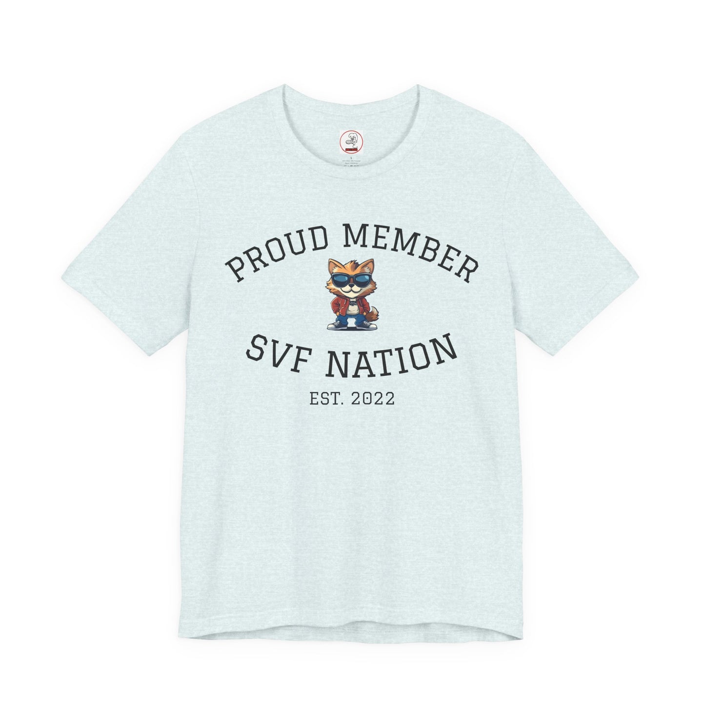 SVF Nation Proud Member Tee - Unisex T-Shirt for Fans, Casual Wear, Birthday Gifts, Team Spirit, Community Love