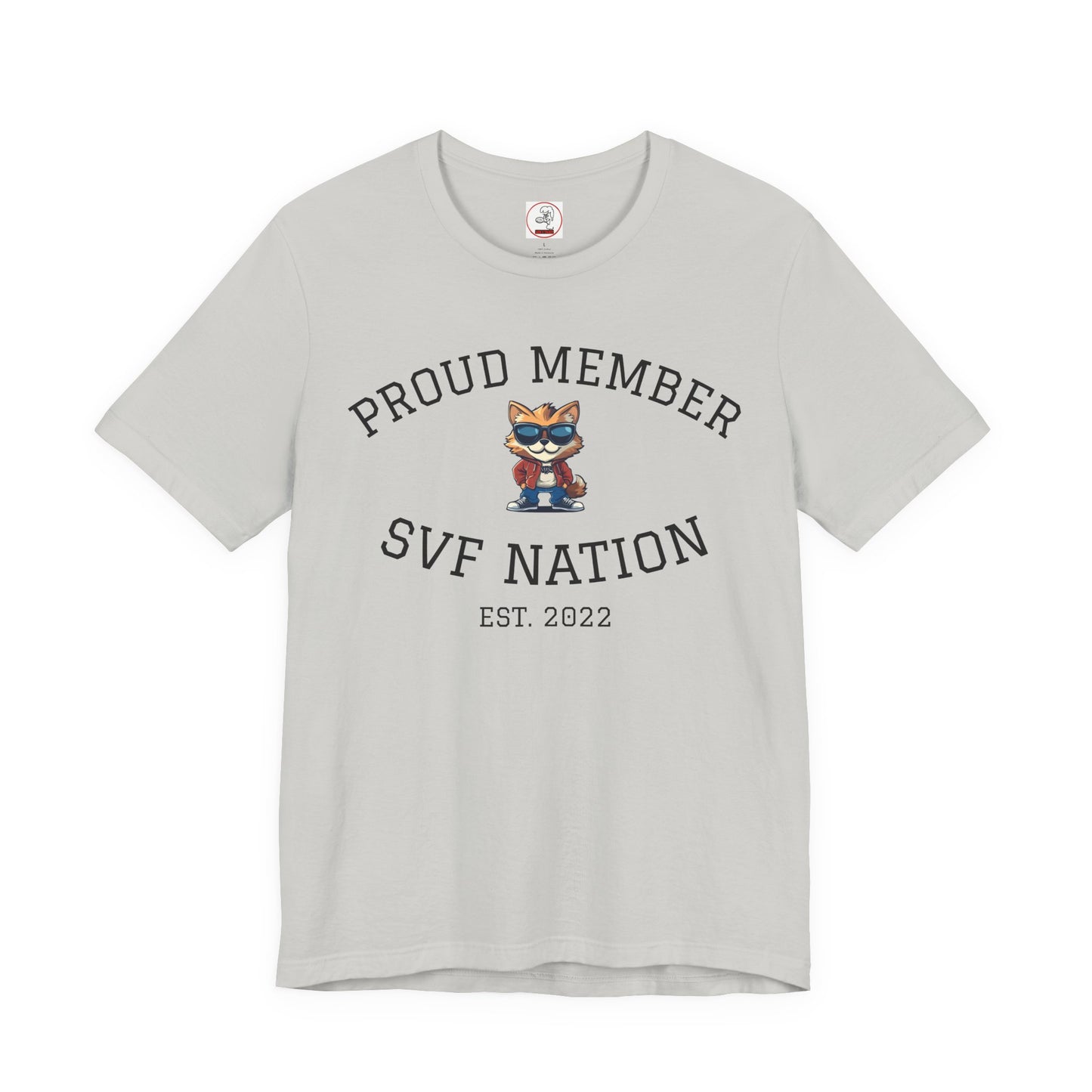 SVF Nation Proud Member Tee - Unisex T-Shirt for Fans, Casual Wear, Birthday Gifts, Team Spirit, Community Love