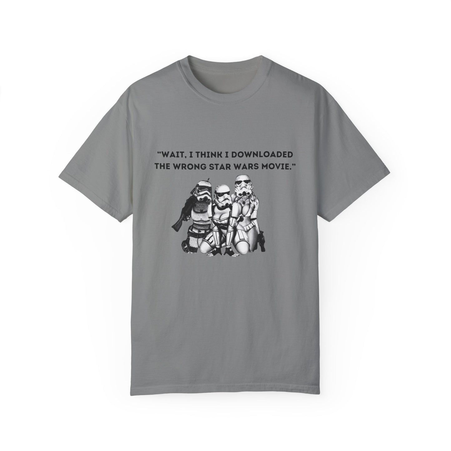 Wrong Star Wars Movie - Unisex Garment-Dyed Tee