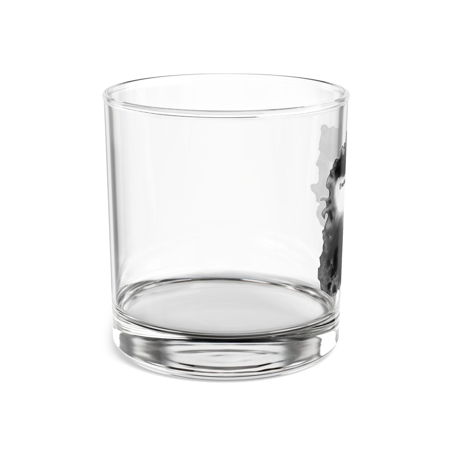 They don't know Jaws? - 'If You Have to Ask, Keep Walking' - Whiskey Lovers Rock Glass
