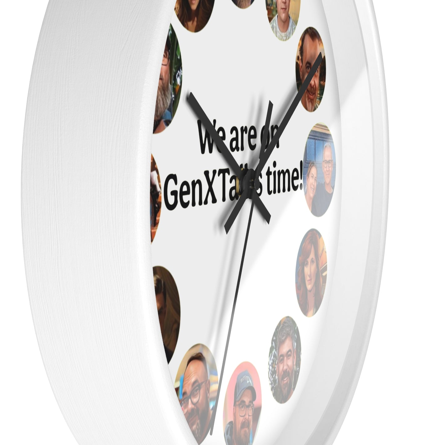 We are on GenXtalks! time!- Wall clock