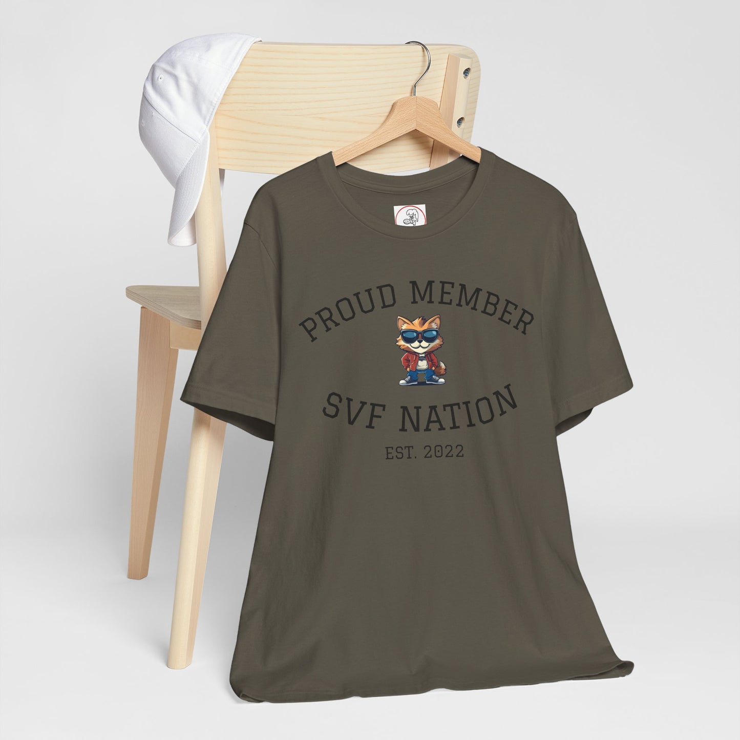 SVF Nation Proud Member Tee - Unisex T-Shirt for Fans, Casual Wear, Birthday Gifts, Team Spirit, Community Love