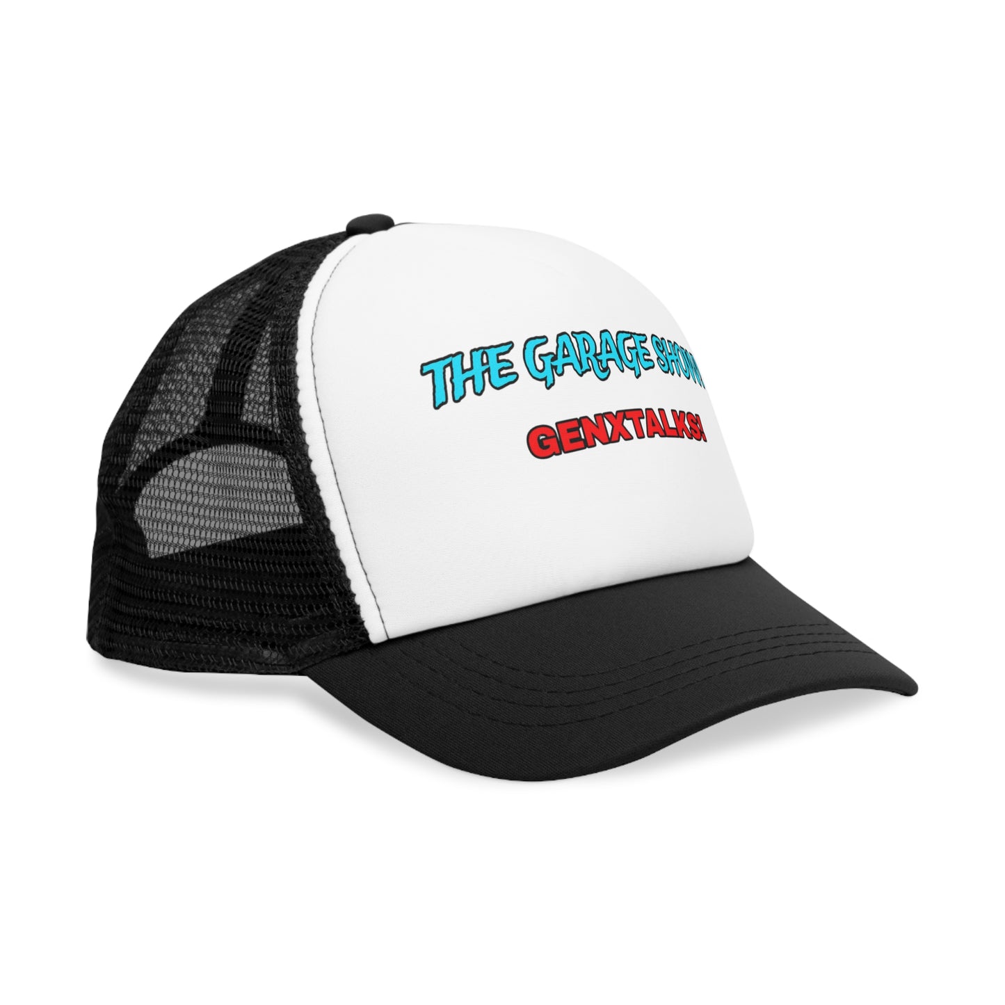 Garage Show Mesh Cap - Cool Trucker Hat for Motorheads Snap back design