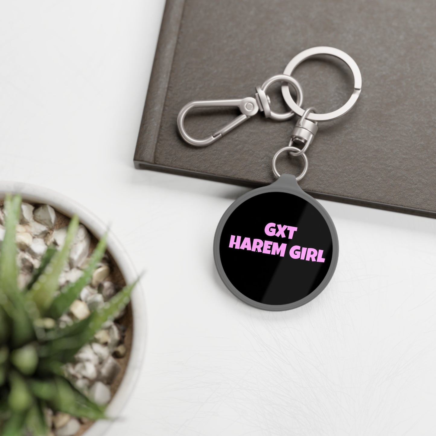 Harem Girl-Keyring Tag- (black)