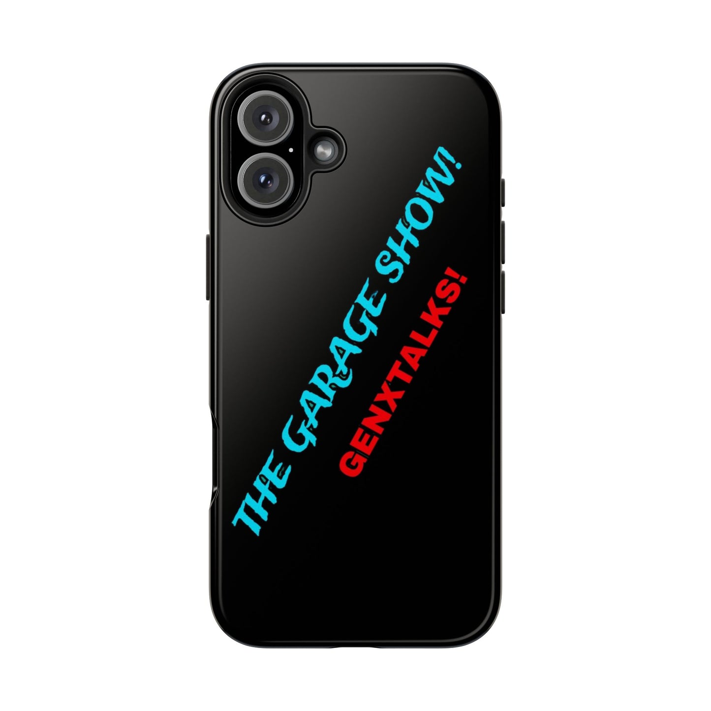 The Garage Show! Topugh Phone case Black edition!