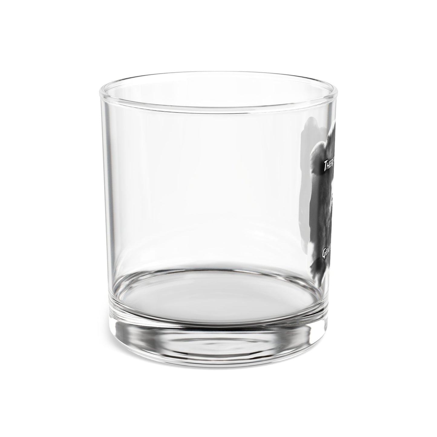 "There Can Be Only One"- Whiskey Rock Glass