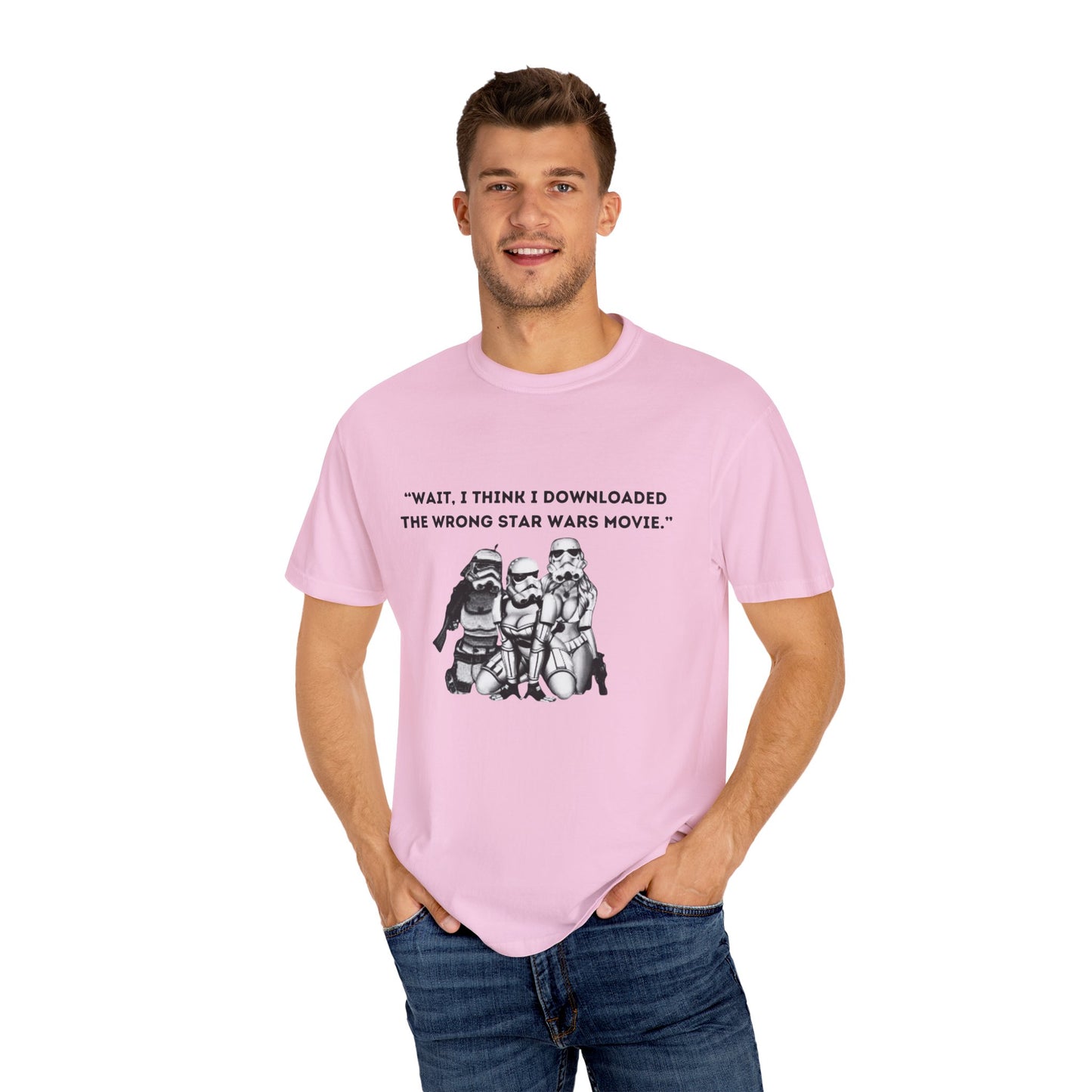 Wrong Star Wars Movie - Unisex Garment-Dyed Tee