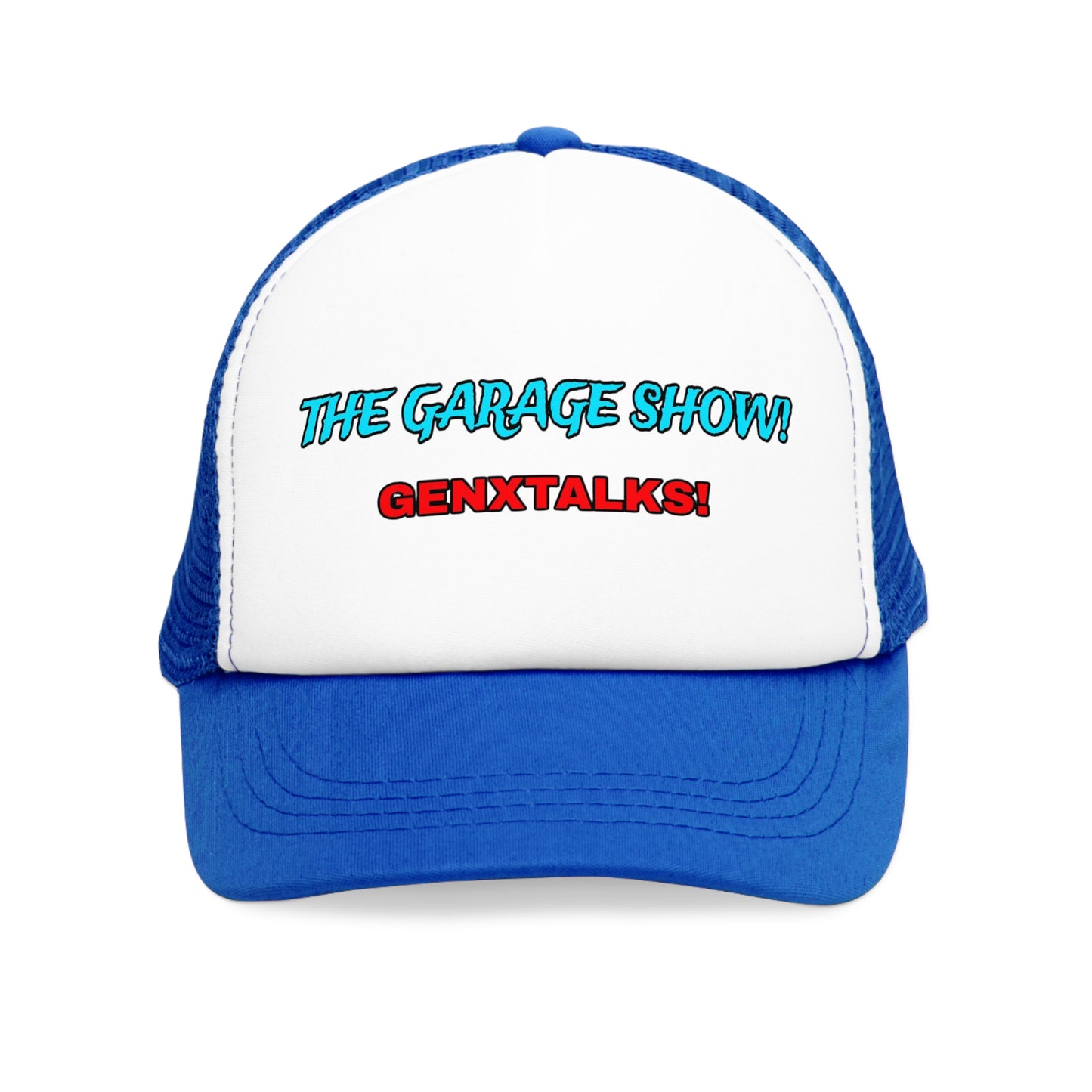 Garage Show Mesh Cap - Cool Trucker Hat for Motorheads Snap back design