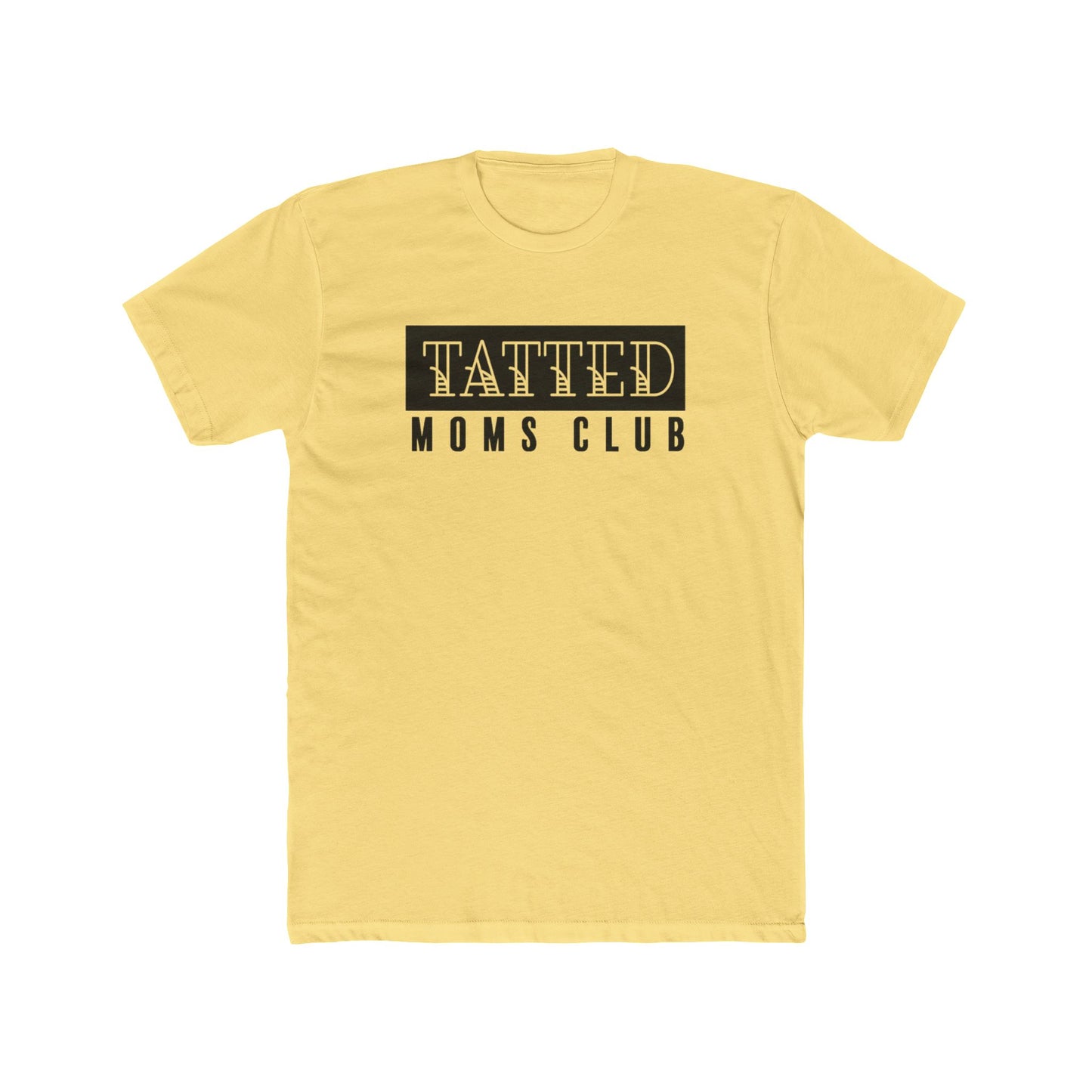 Tatted Moms Club Unisex Cotton Crew Tee - Stylish and Comfortable