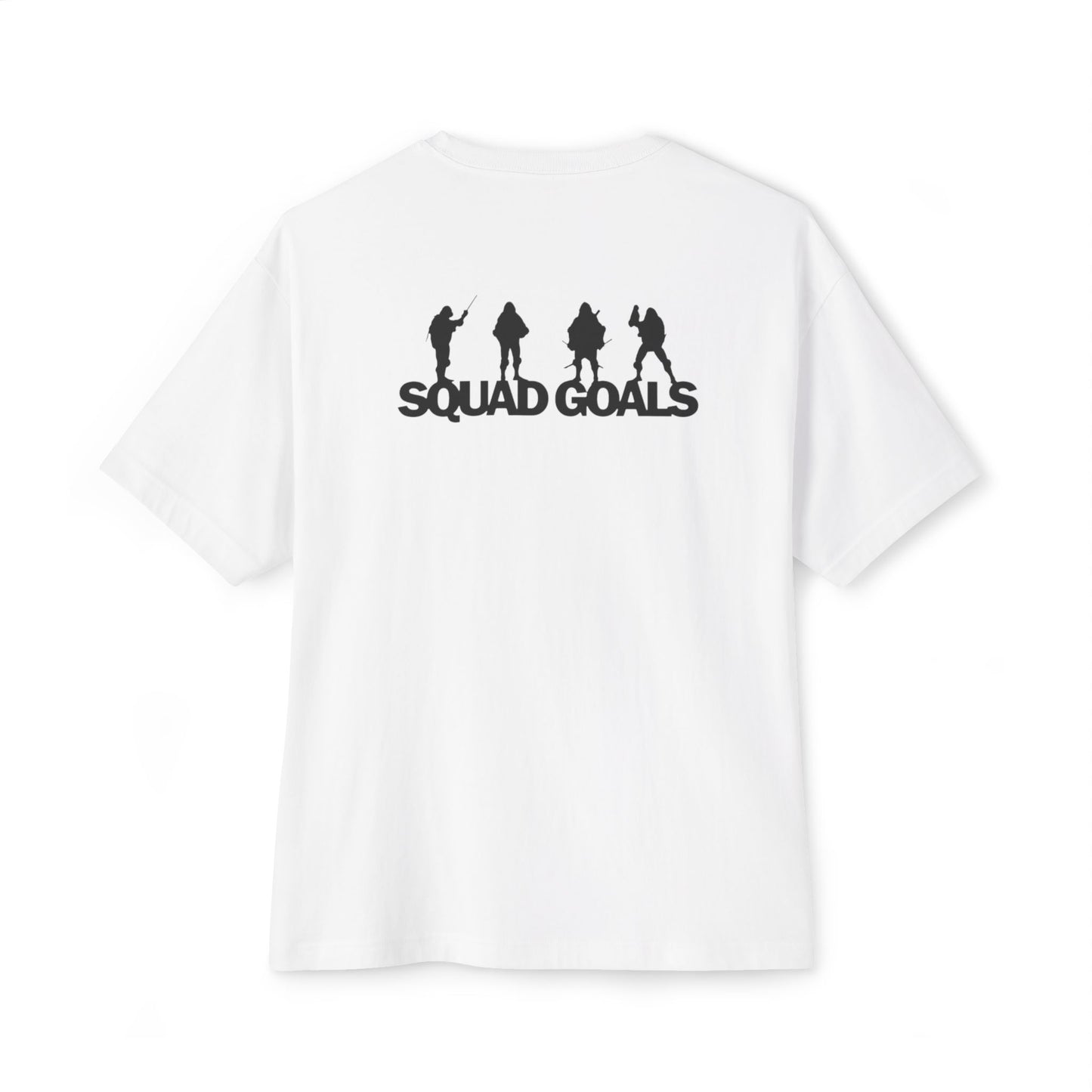 "Squad Goals"- (you know)-Unisex Oversized Boxy Tee - GXT