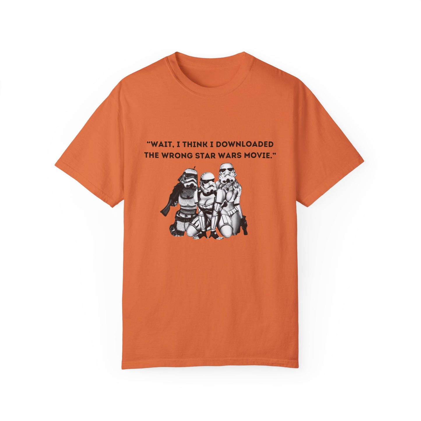 Wrong Star Wars Movie - Unisex Garment-Dyed Tee