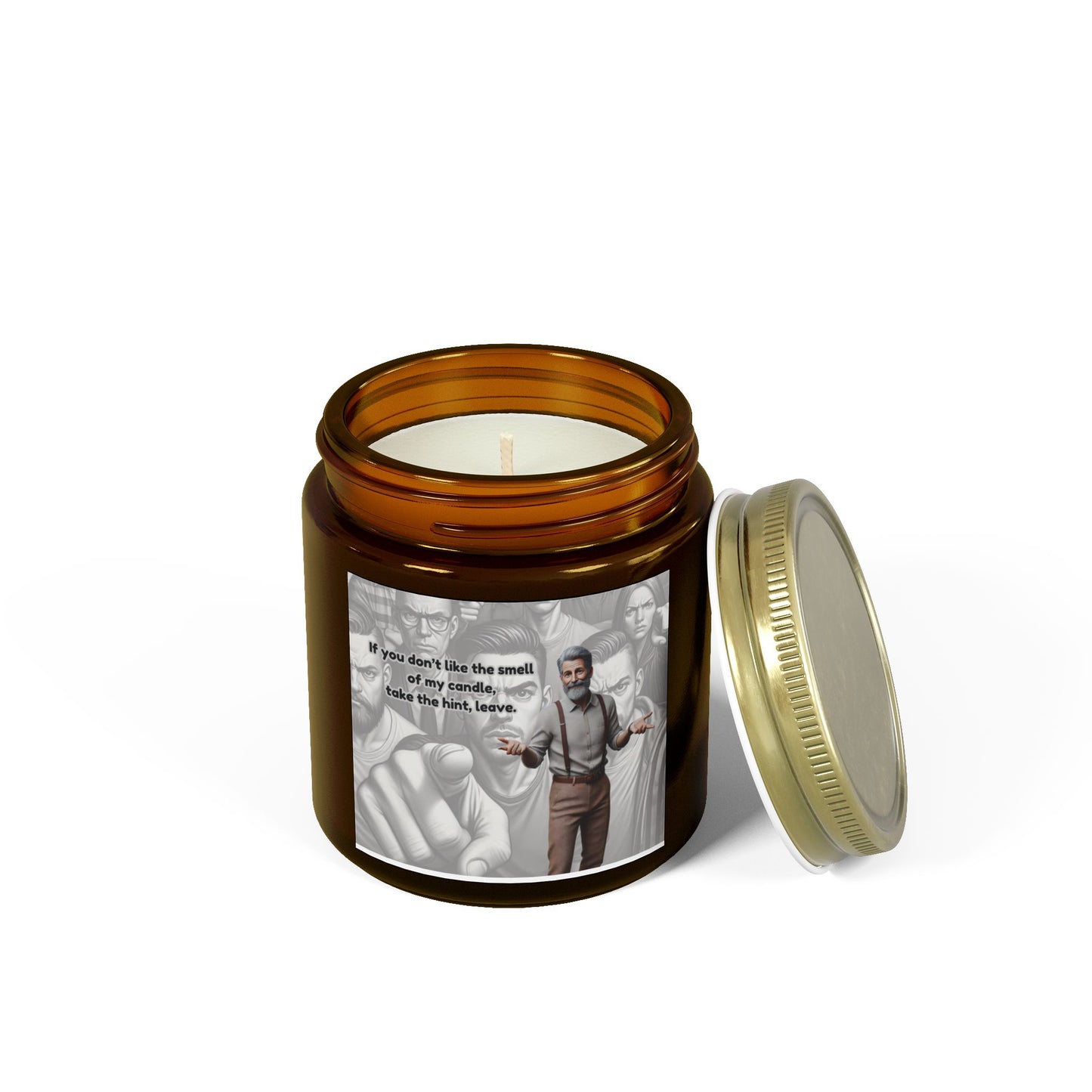 If you don't like the smell, leave! - Coconut Apricot Wax