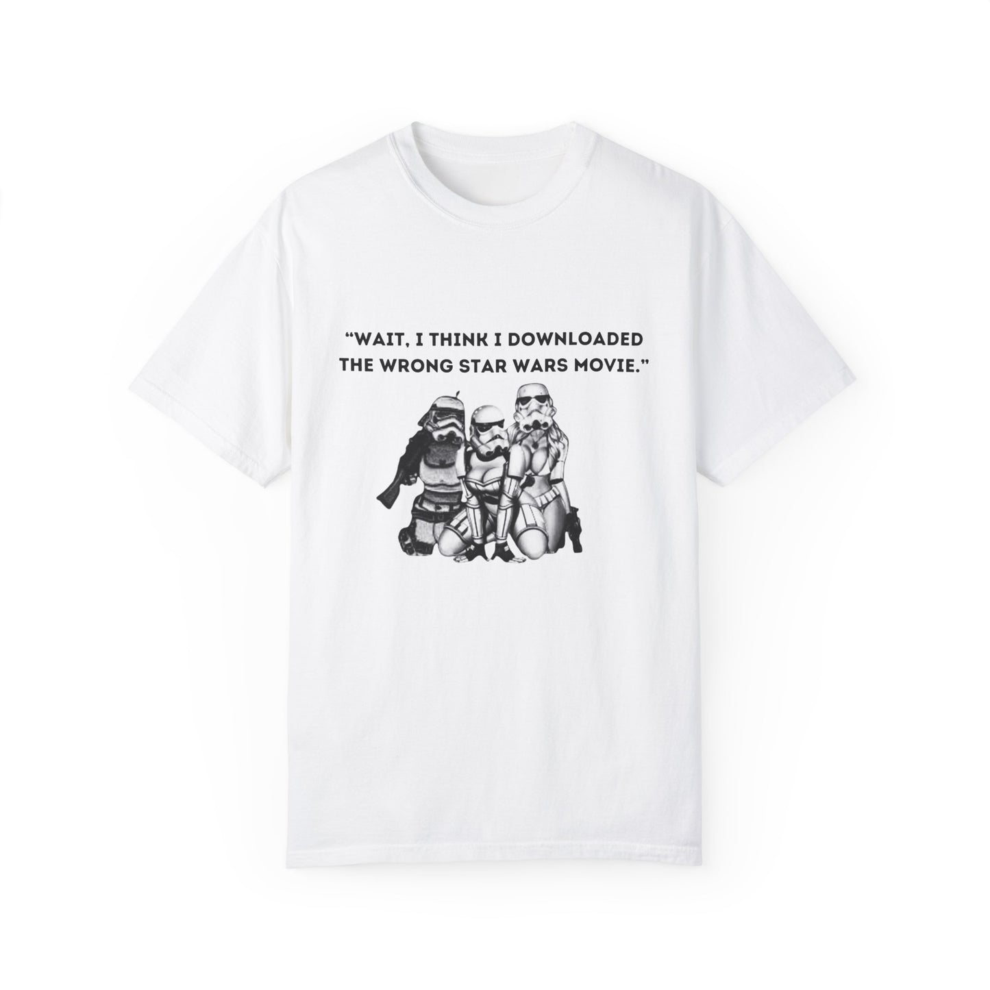 Wrong Star Wars Movie - Unisex Garment-Dyed Tee