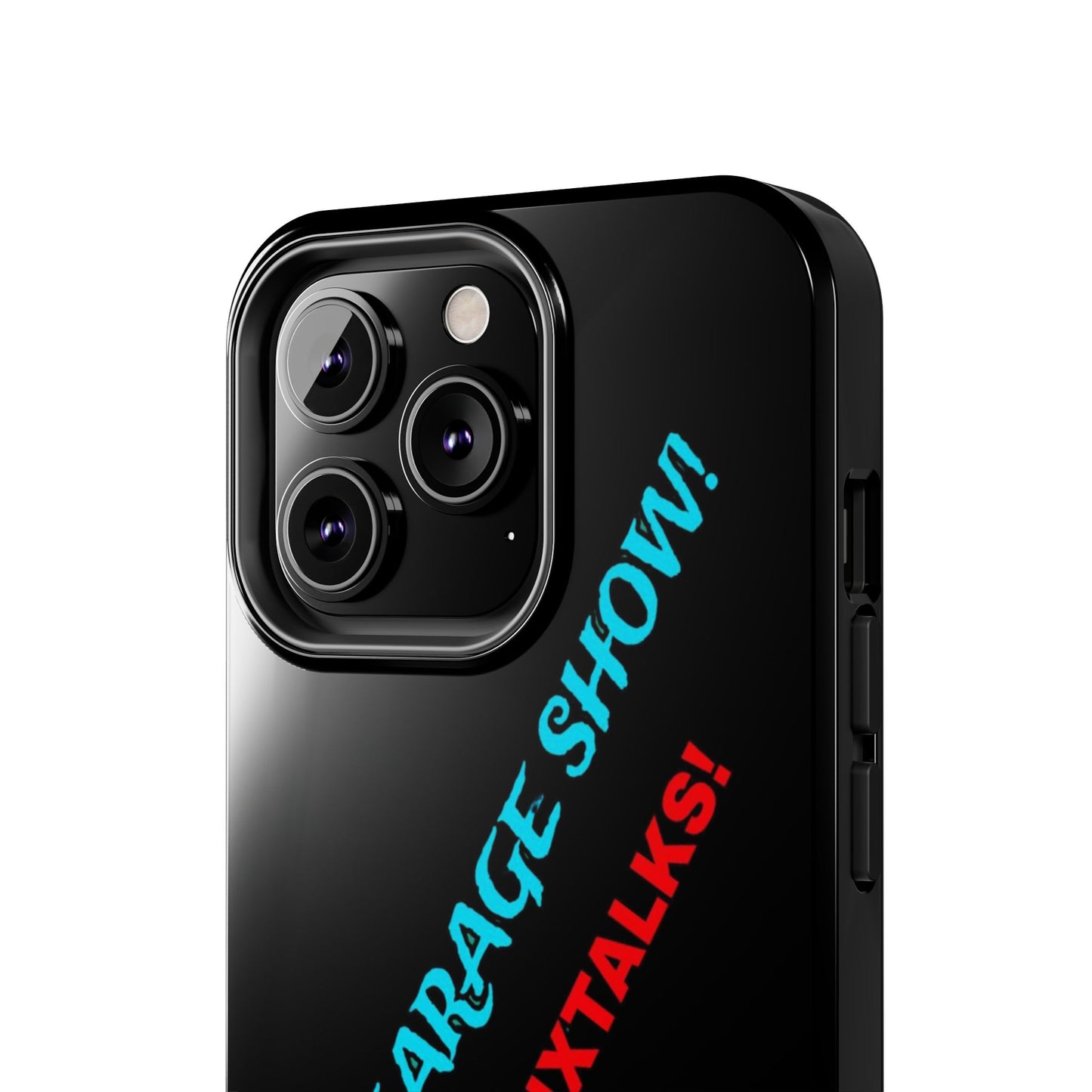 The Garage Show! Topugh Phone case Black edition!