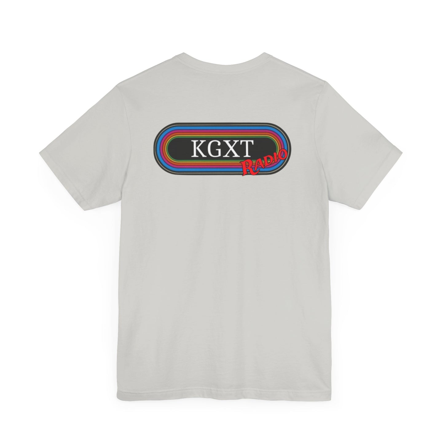 KGXT Radio Center/Back. (front blank) Old school style