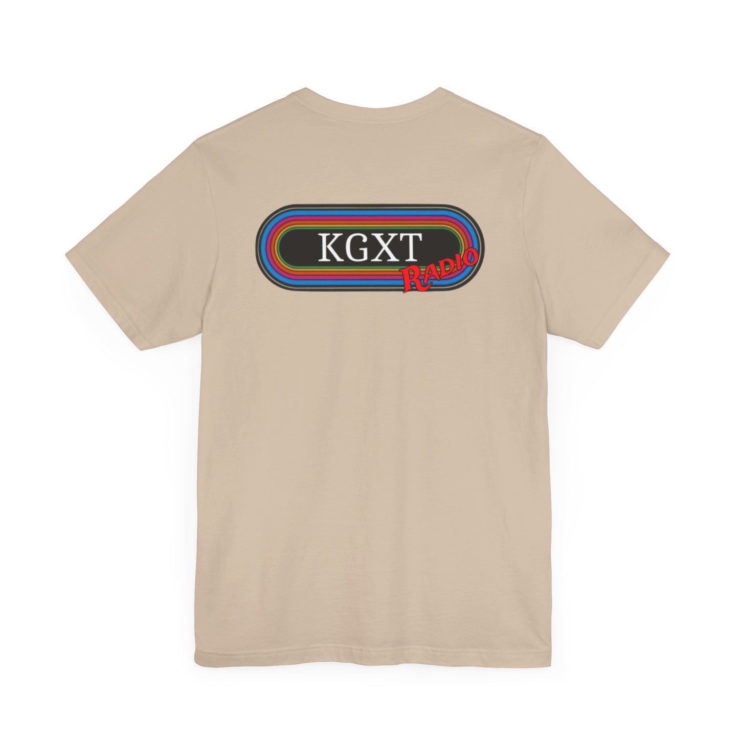KGXT Radio Center/Back. (front blank) Old school style
