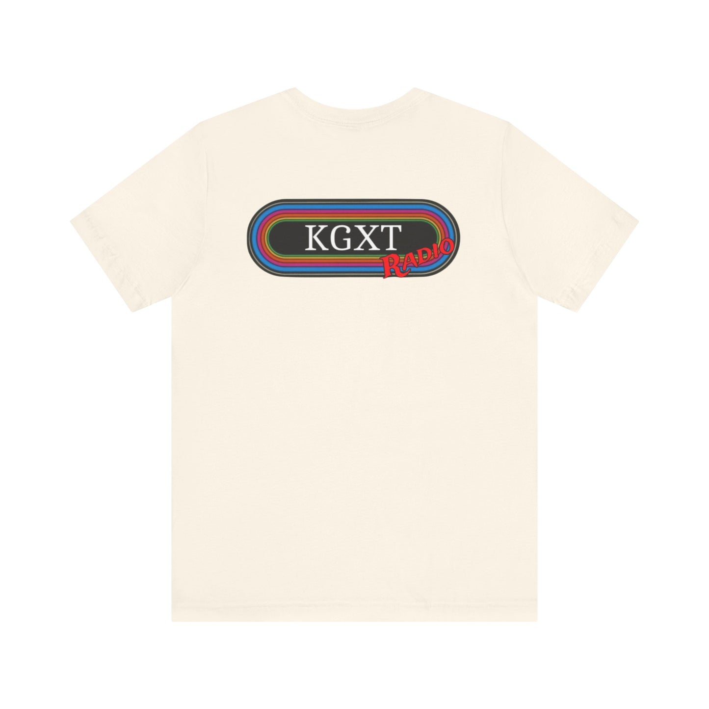 KGXT Radio Center/Back. (front blank) Old school style