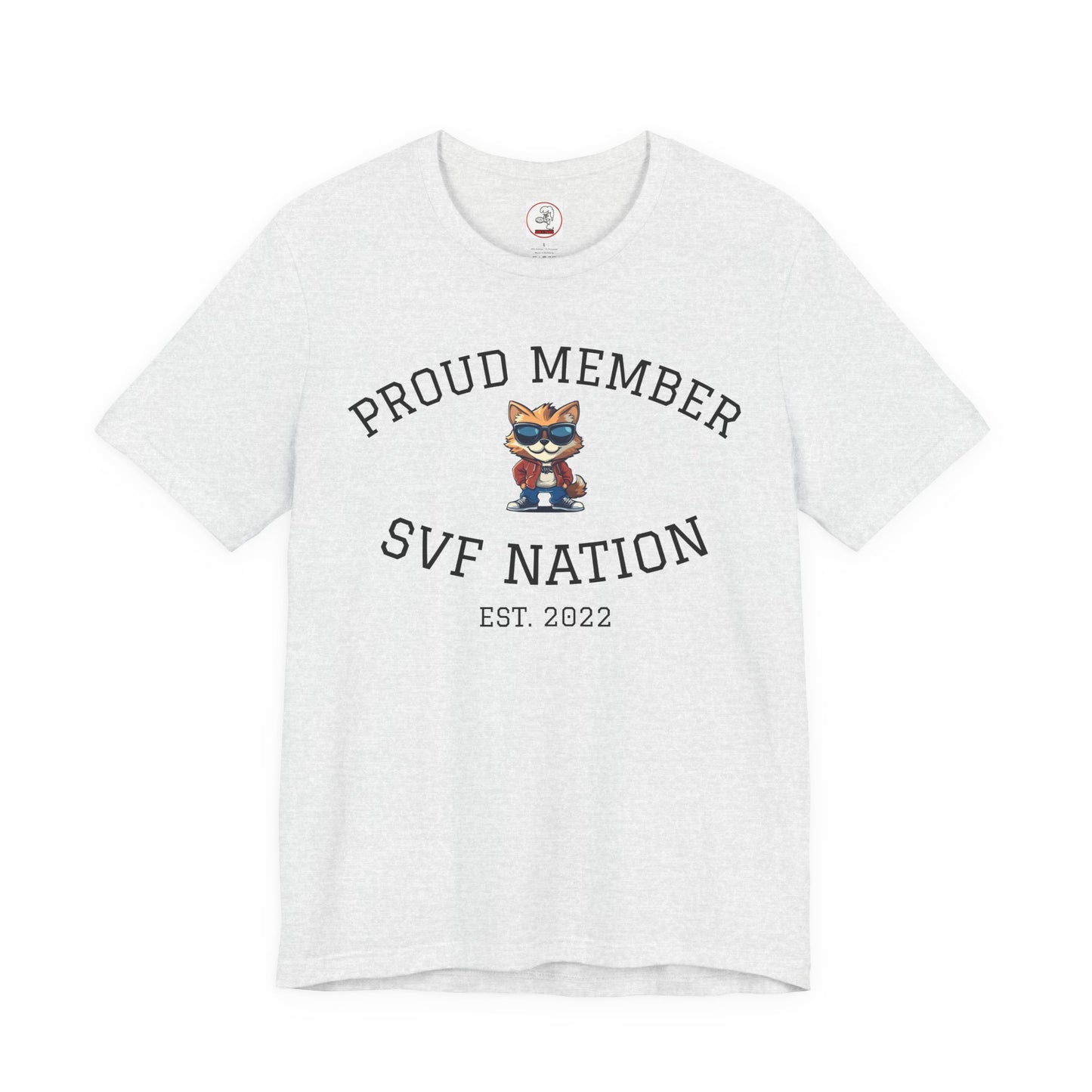 SVF Nation Proud Member Tee - Unisex T-Shirt for Fans, Casual Wear, Birthday Gifts, Team Spirit, Community Love