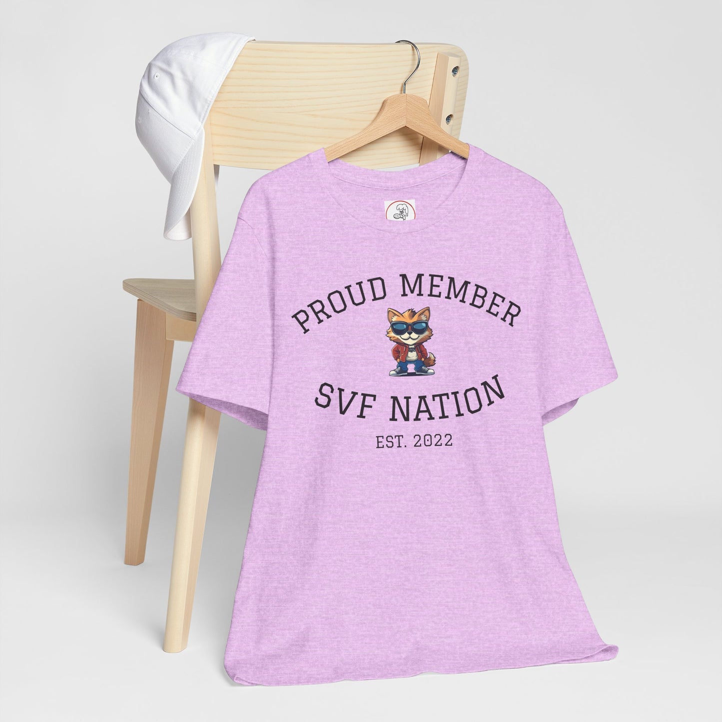 SVF Nation Proud Member Tee - Unisex T-Shirt for Fans, Casual Wear, Birthday Gifts, Team Spirit, Community Love