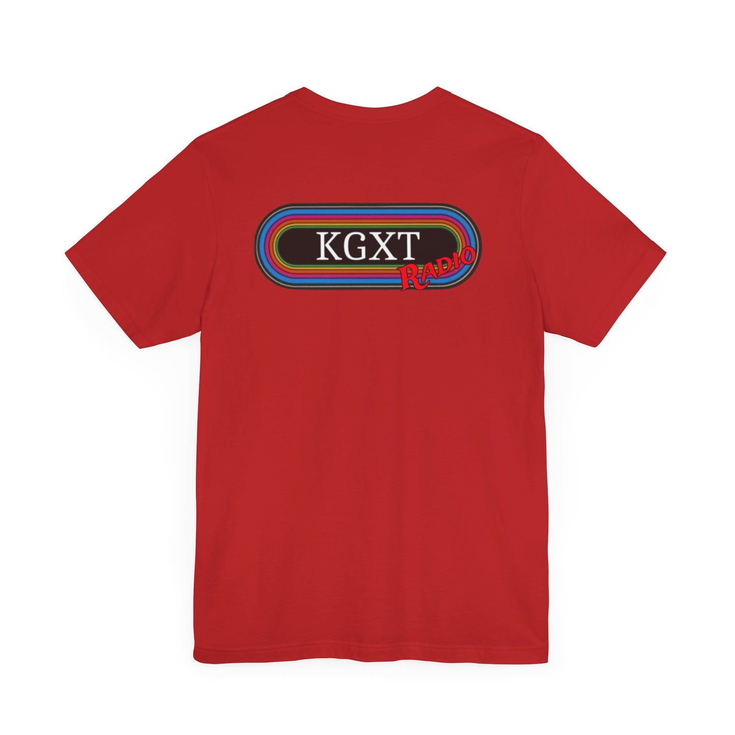 KGXT Radio Center/Back. (front blank) Old school style