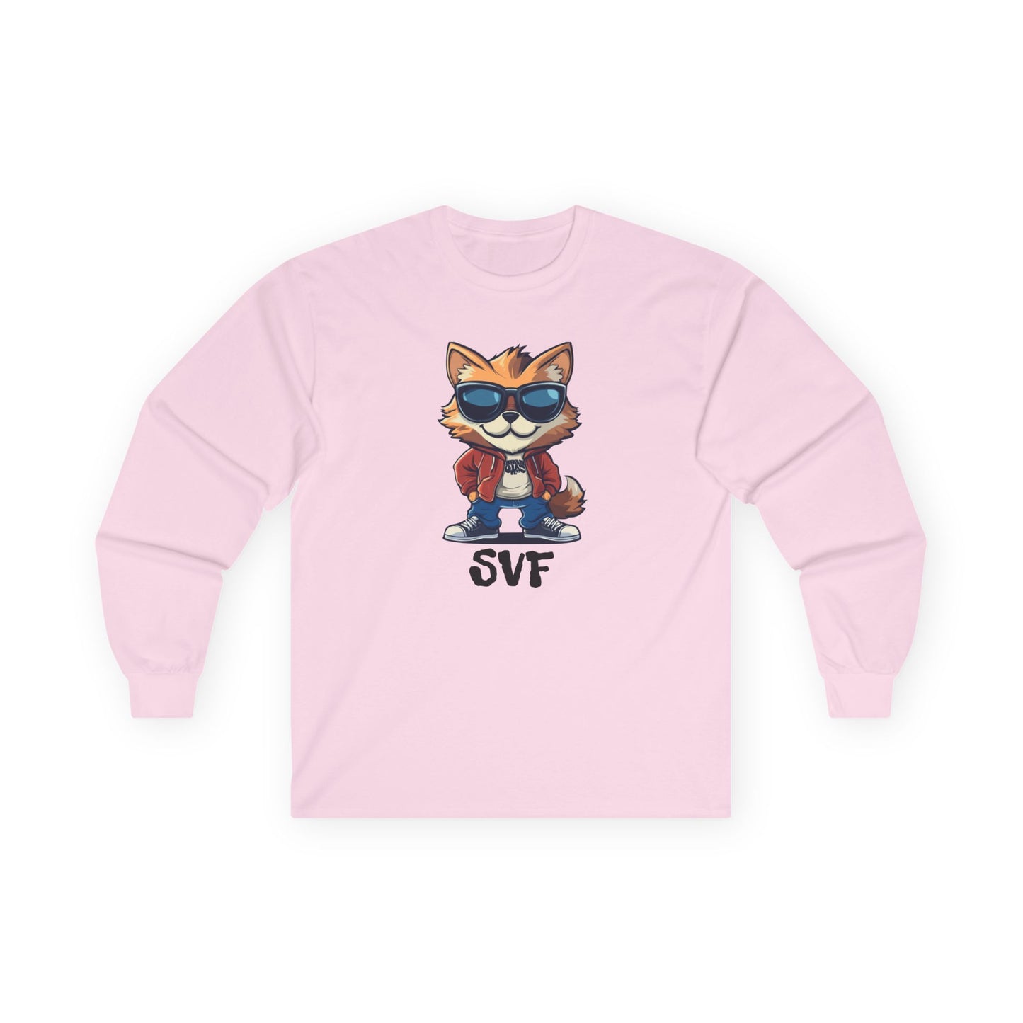 SUN VALLEY FOX Graphic Long Sleeve Tee, Retro Fox Shirt, Sun Valley Fox Nation, Cozy Everyday Wear