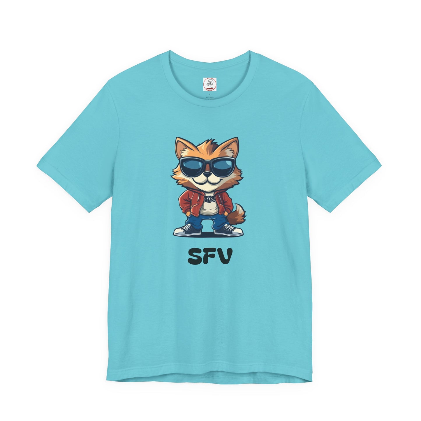 Cool Graphic Tee: Sun Valley Fox Nation, Fun Casual Wear, Unique T-Shirt