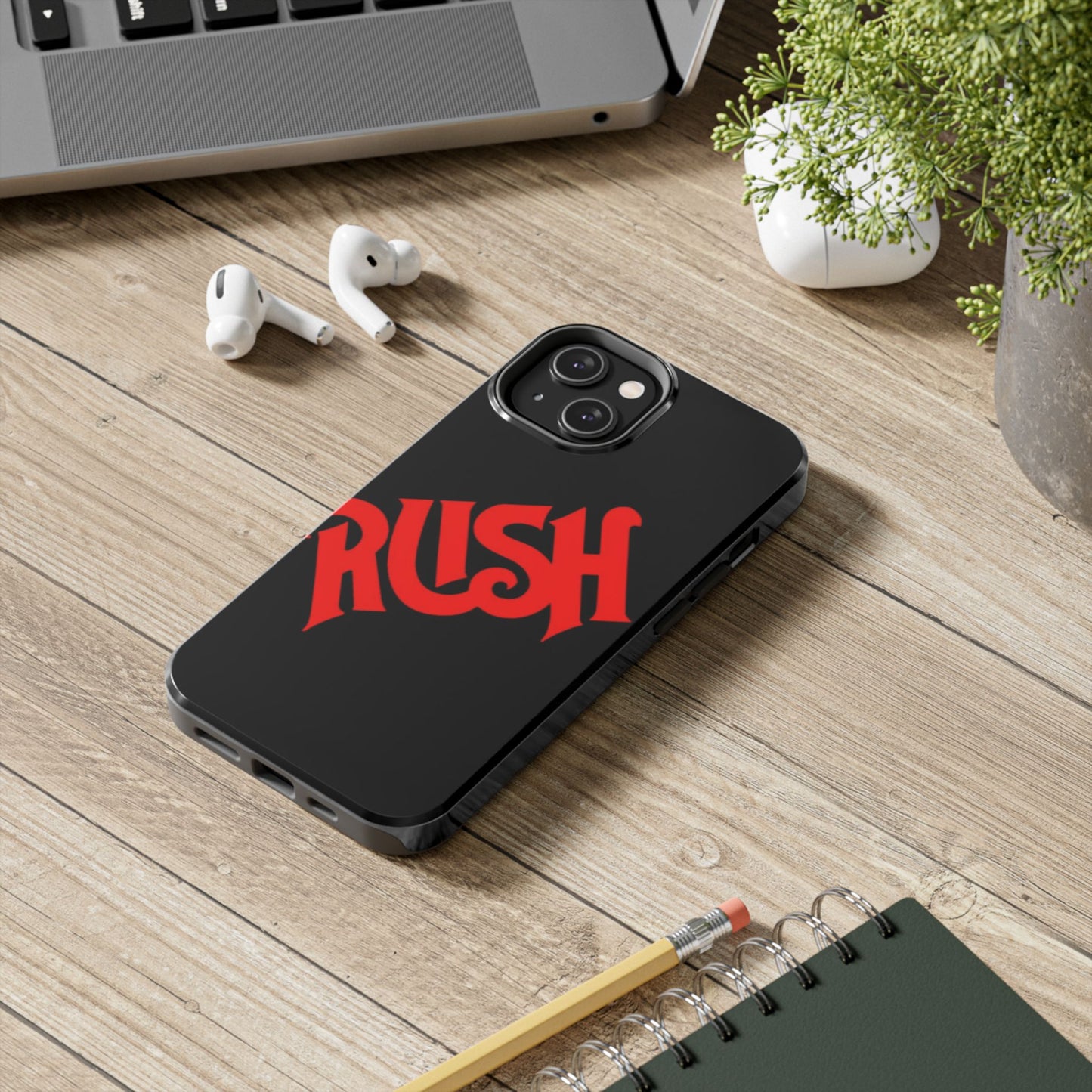 Rush Logo Tough Phone Case - Durable Protection for Music Lovers