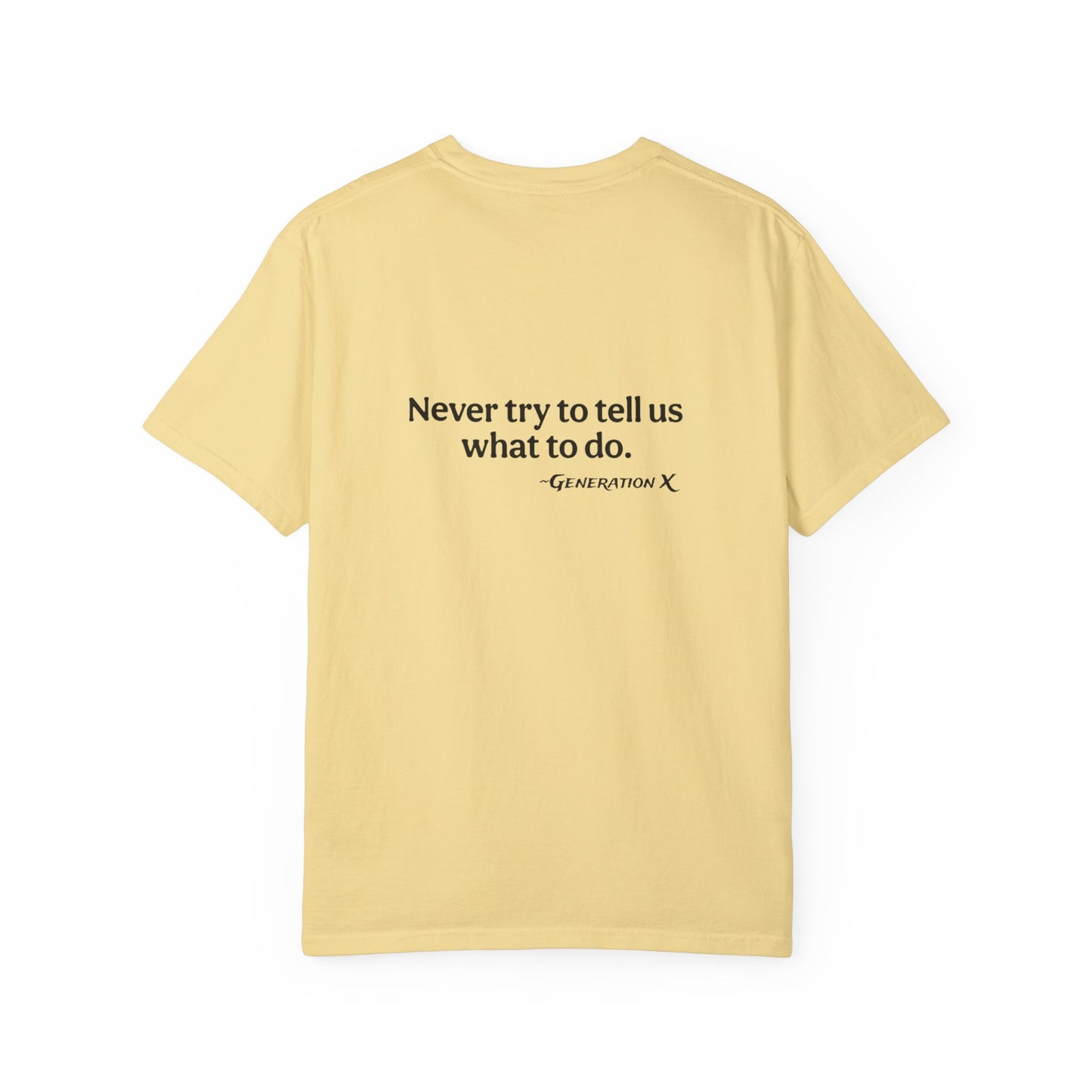 'Never try to tell us what to do'- Solid T