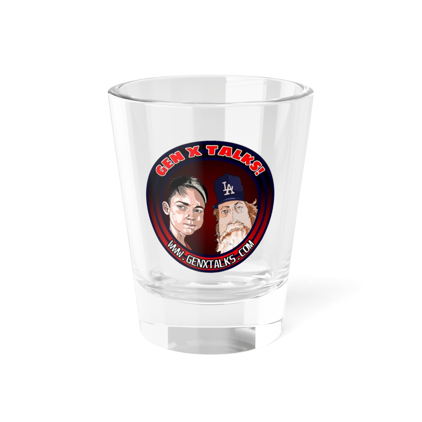 The Original!- GenXTalks Shot Glass