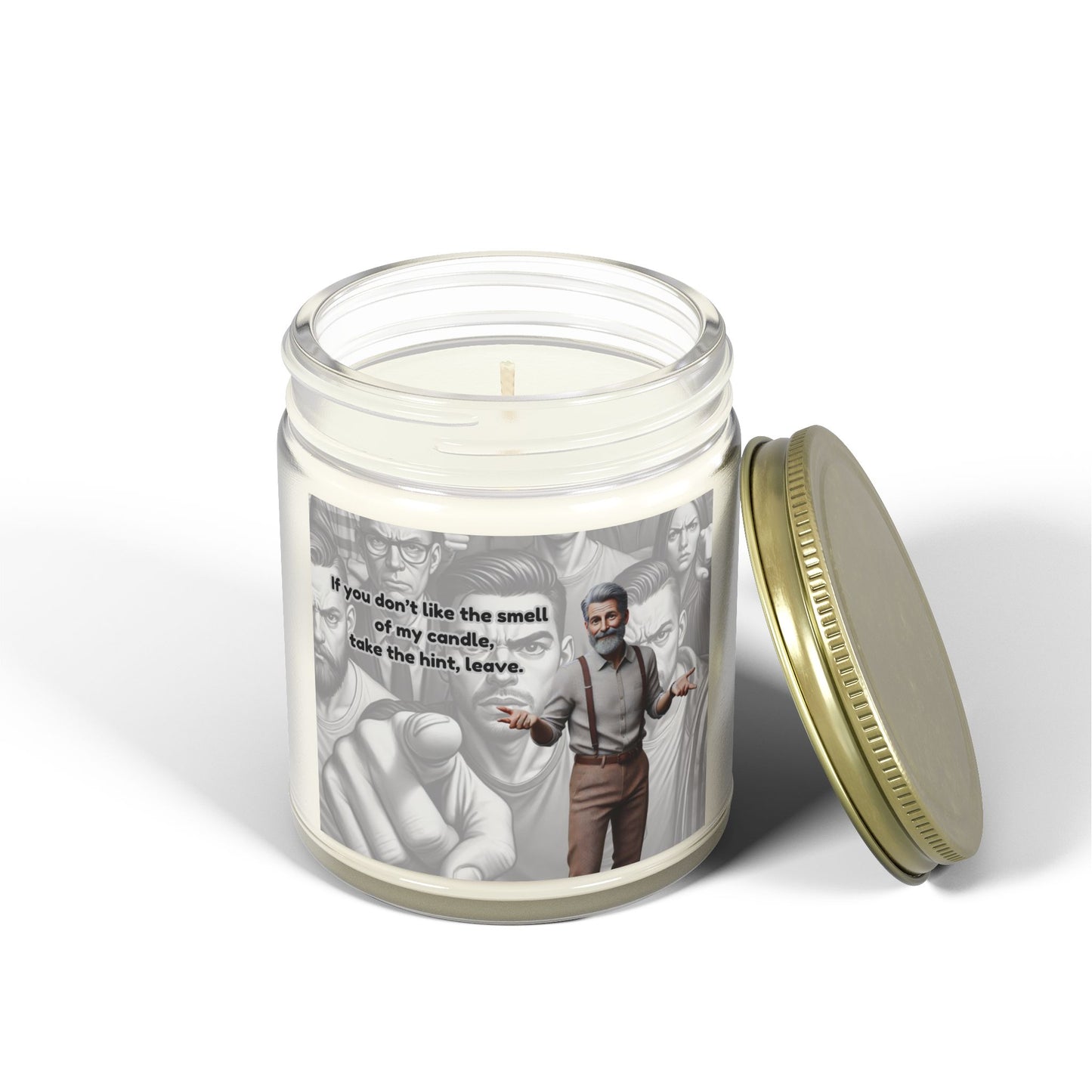 If you don't like the smell, leave! - Coconut Apricot Wax