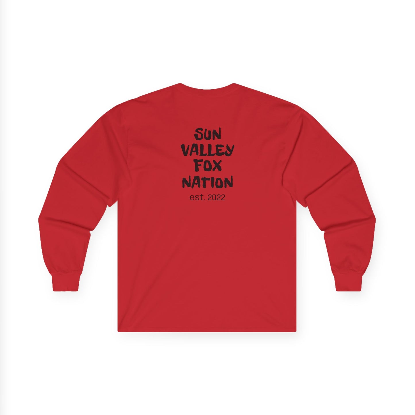 SUN VALLEY FOX Graphic Long Sleeve Tee, Retro Fox Shirt, Sun Valley Fox Nation, Cozy Everyday Wear