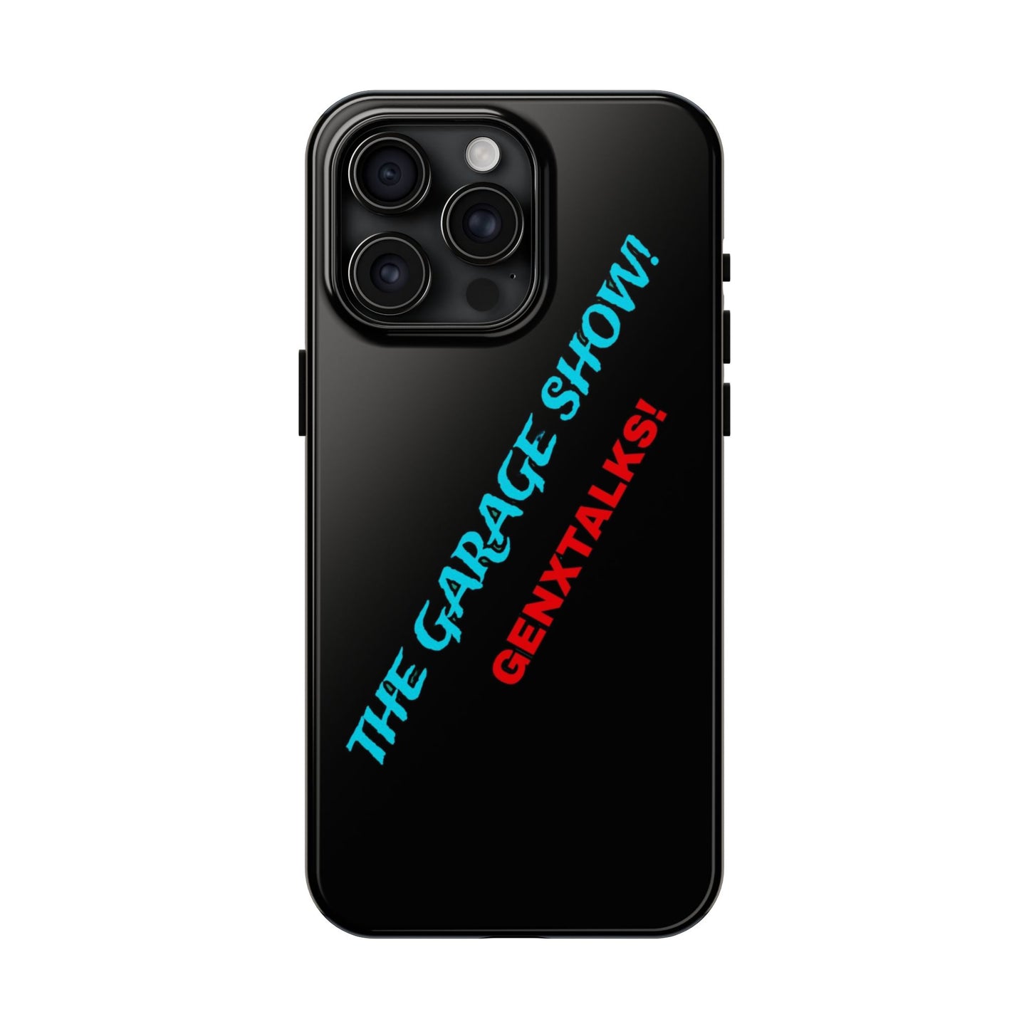 The Garage Show! Topugh Phone case Black edition!
