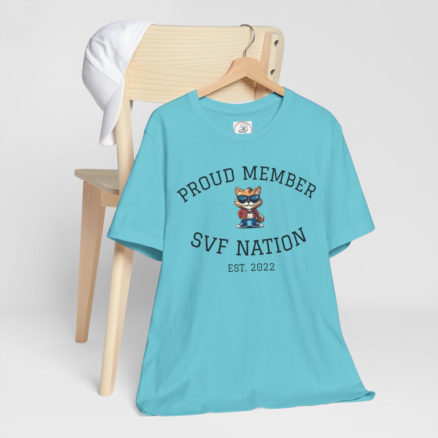 SVF Nation Proud Member Tee - Unisex T-Shirt for Fans, Casual Wear, Birthday Gifts, Team Spirit, Community Love